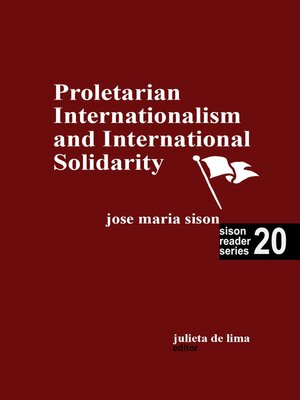 cover image of Proletarian Internationalism and International Solidarity